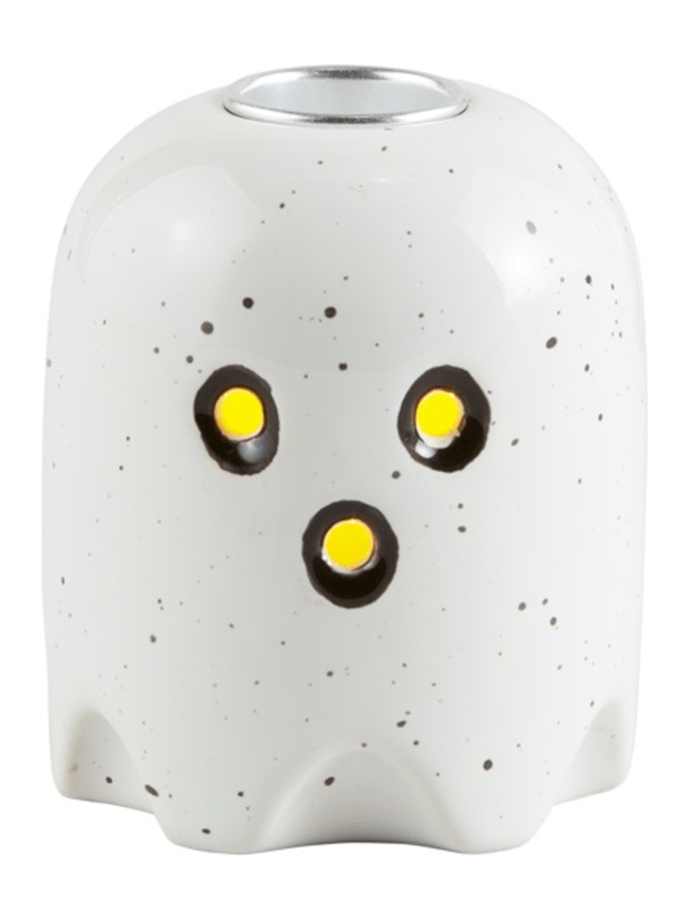 MUD PIE NWT GHOST LED LIGHT-UP TAPER HOLDER